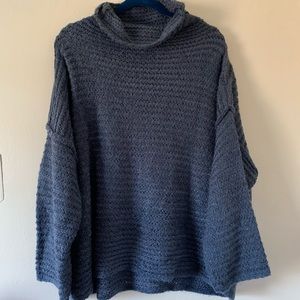 Oversized Aerie wool cowl neck sweater